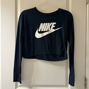 Nike cropped long sleeve
